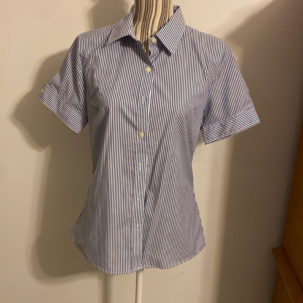 Classic pin stripe blouse